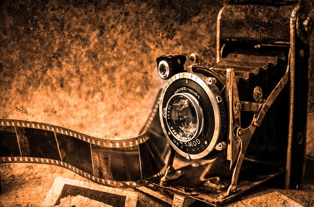historický fotoaparát